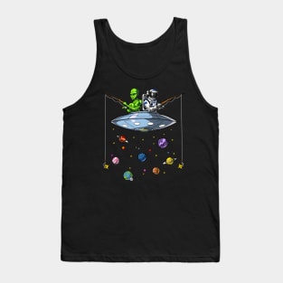 Space Fishing Tank Top